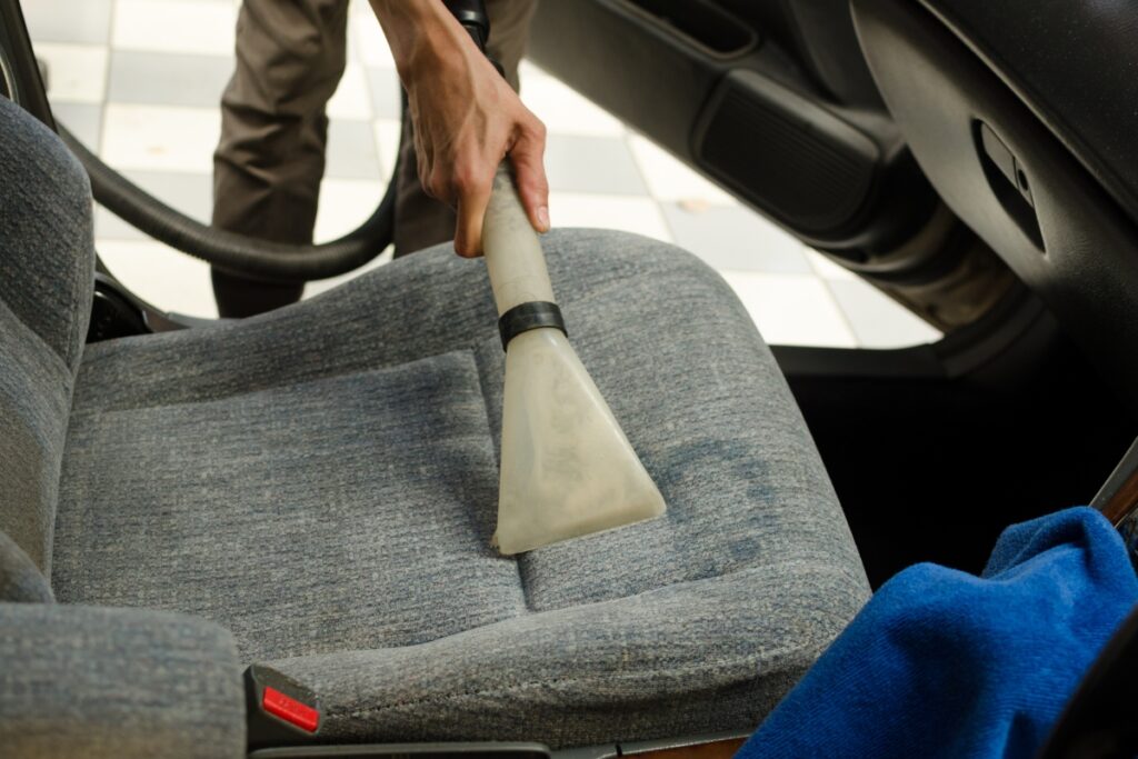 clean car seats fabric yourself